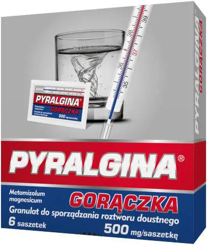 Pyralgina Gorączka 500 mg 6 saszetek - 1 - Apteka HIT