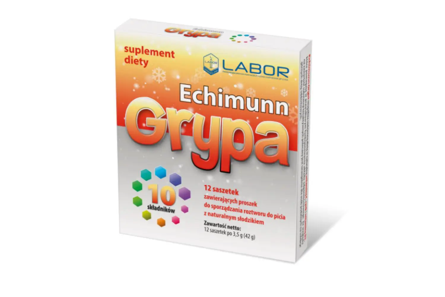 Echimunn Grypa 12 saszetek - 1 - Apteka HIT