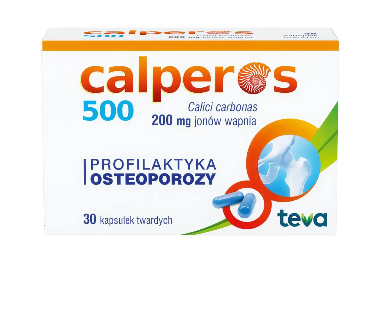 Calperos 500 mg 30 kapsułek - 1 - Apteka HIT