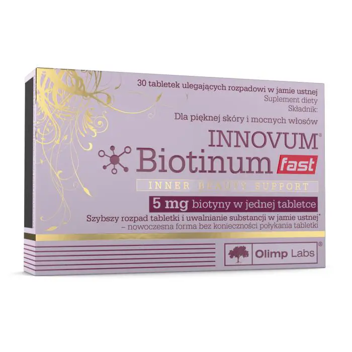 Olimp Innovum Biotinum Fast 30 tabl. - 1 - Apteka HIT