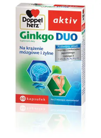 Doppelherz Aktiv Ginkgo Duo 60 kaps. - 1 - Apteka HIT