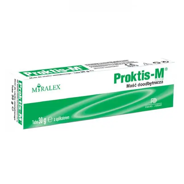 Proktis-M PLUS maść doodbytnicza 30 g - 1 - Apteka HIT