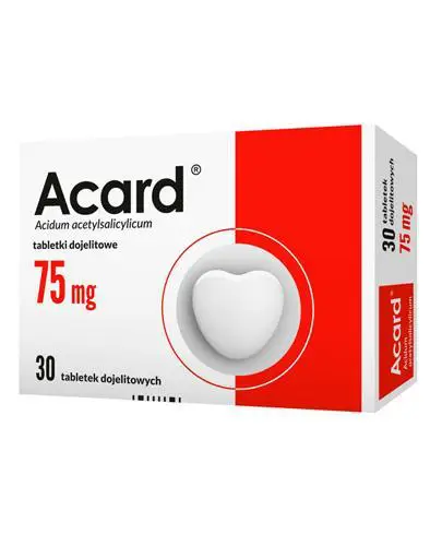 Acard 75 mg 30 tabl. - 1 - Apteka HIT