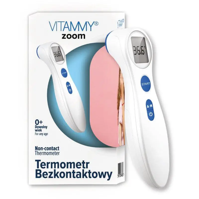 Termometr bezdotykowy Vitammy Zoom 1 szt. - 1 - Apteka HIT