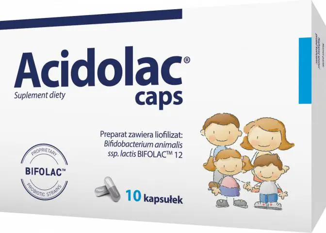 Acidolac caps 10 kapsułek - 1 - Apteka HIT