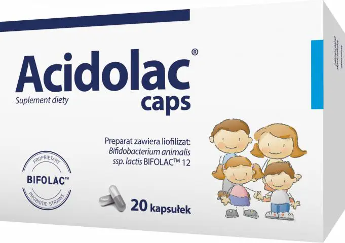 Acidolac caps 20 kapsułek - 1 - Apteka HIT