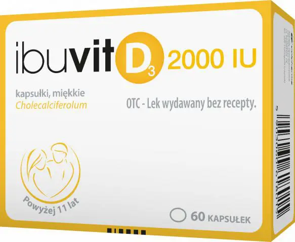 Ibuvit D3 2000 Lek 60 kapsułek - 1 - Apteka HIT