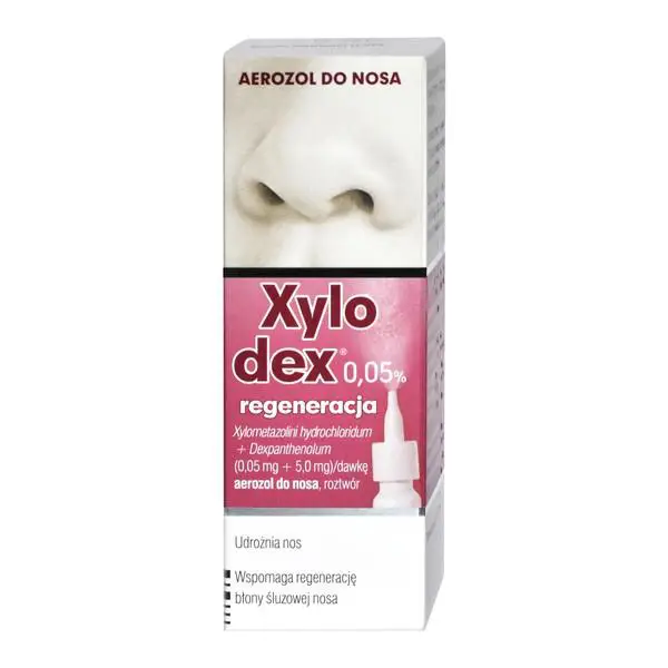 Xylodex 0,05% regeneracja aerozol do nosa 10 ml - 1 - Apteka HIT