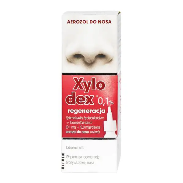 Xylodex 0,1% regeneracja aerozol do nosa 10 ml - 1 - Apteka HIT