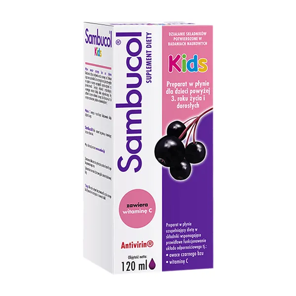 Sambucol Kids syrop 120 ml - 1 - Apteka HIT