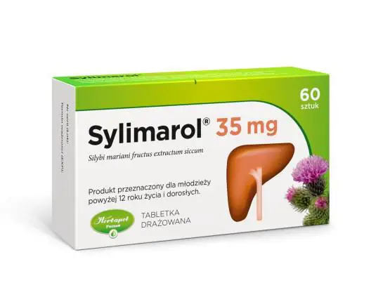 Sylimarol 35 mg 60 tabletek drażowanych - 1 - Apteka HIT