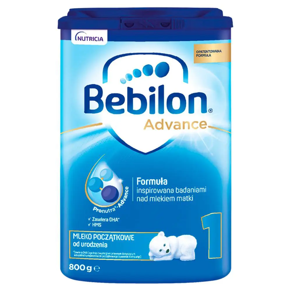 Bebilon 1 Pronutra-Advance Mleko początkowe od urodzenia 800 g - 1 - Apteka HIT