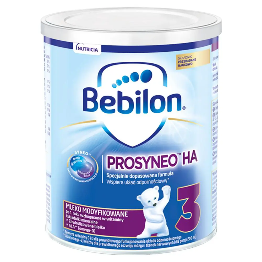 Bebilon Prosyneo HA 3 Mleko modyfikowane po 1. roku 400 g - 1 - Apteka HIT