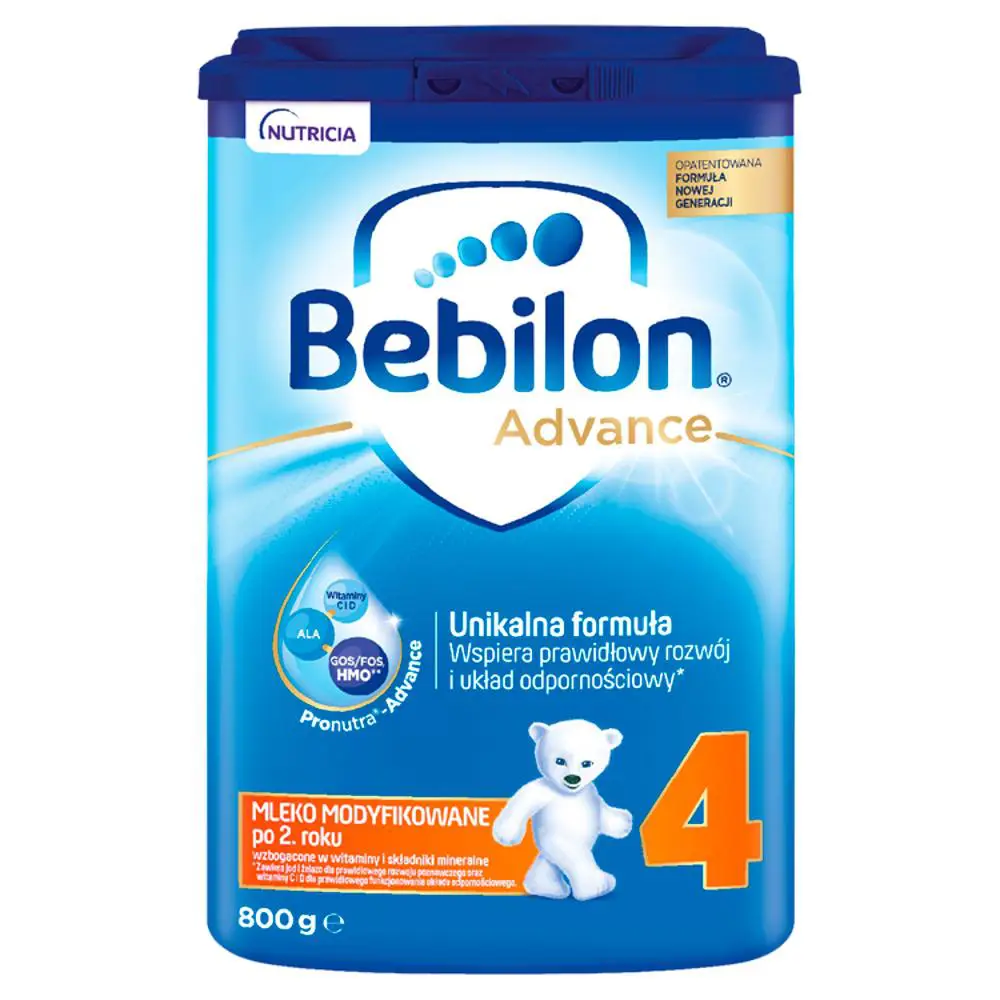 Bebilon 4 Pronutra-Advance Mleko modyfikowane po 2. roku 800 g - 1 - Apteka HIT