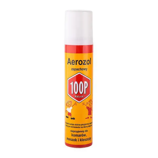 100P Aerozol zapachowy na komary, meszki i kleszcze 75 ml - 1 - Apteka HIT