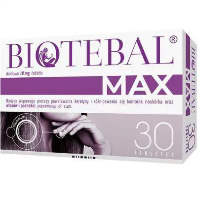 Biotebal Max 10 mg 30 tabl. - 1 - Apteka HIT