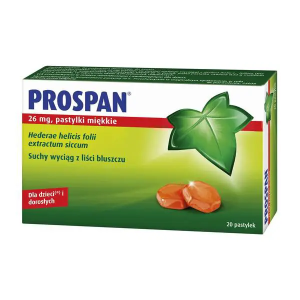 Prospan 26 mg 20 pastylek do ssania - 1 - Apteka HIT