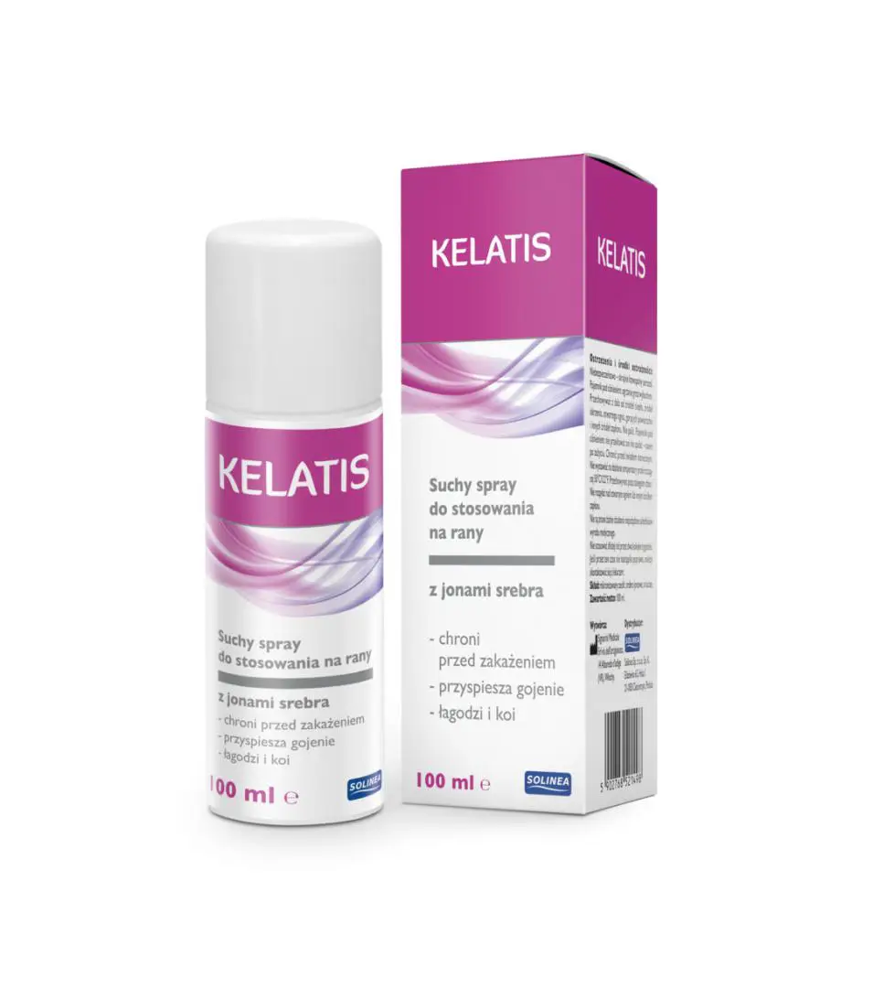 Kelatis suchy spray do stosowania na rany 100 ml - 1 - Apteka HIT