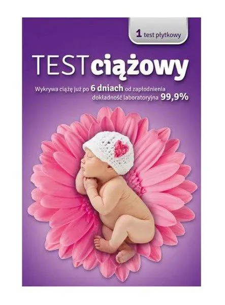 Test ciążowy płytkowy hydrex 1 szt. - 1 - Apteka HIT