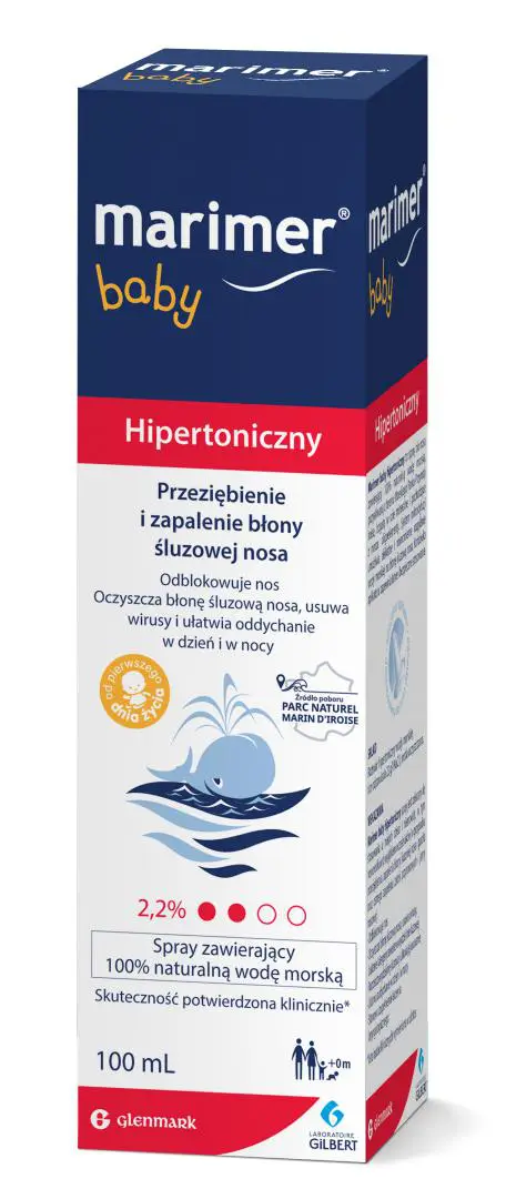 Marimer Baby Hipertoniczny Spray do nosa 100 ml - 1 - Apteka HIT