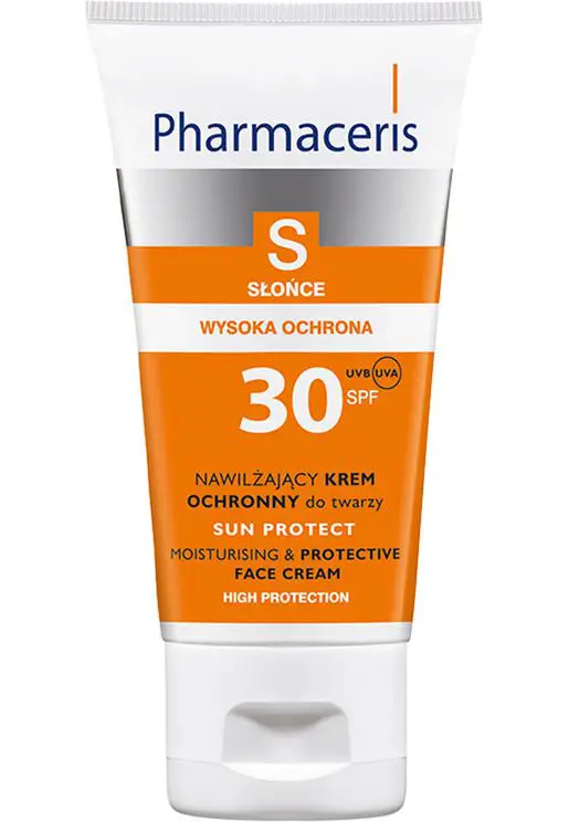 Pharmaceris S Nawilżający krem ochronny do twarzy SPF 30 50 ml - 1 - Apteka HIT