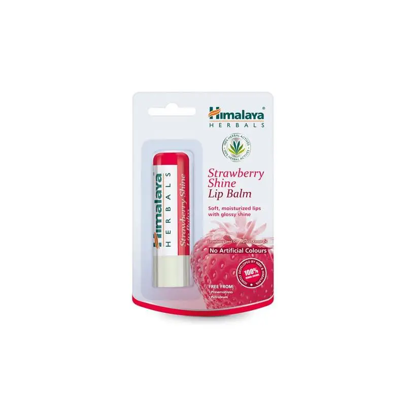 Himalaya Balsam do ust Truskawkowy 4,5 g - 1 - Apteka HIT