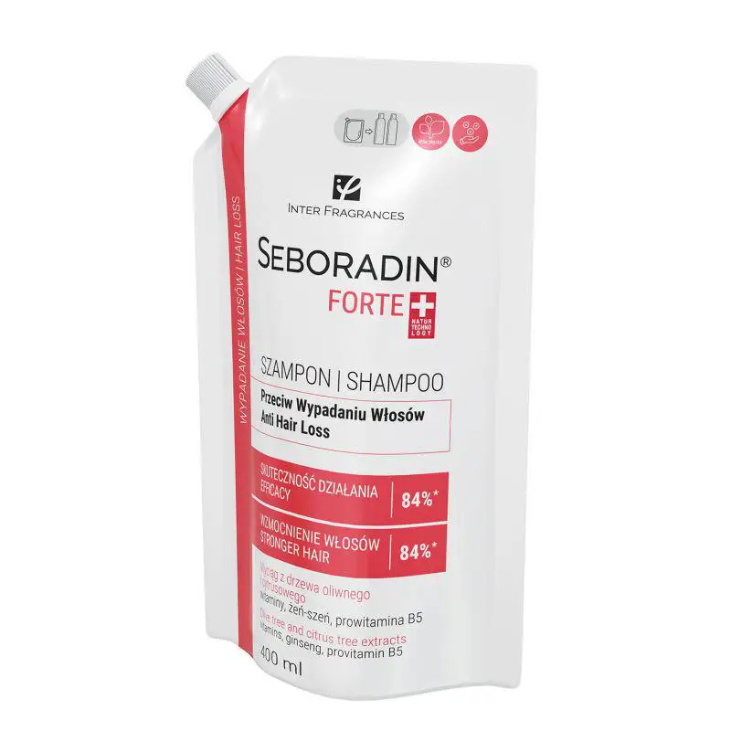 Seboradin Forte szampon do włosów 400 ml refill - 1 - Apteka HIT