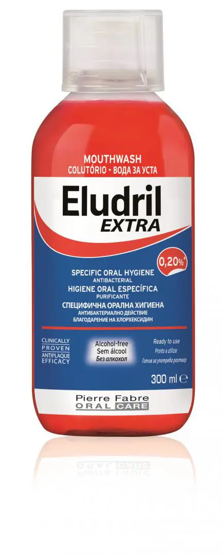 Eludril Extra 0,20% Płyn do płukania jamy ustnej 300 ml - 1 - Apteka HIT