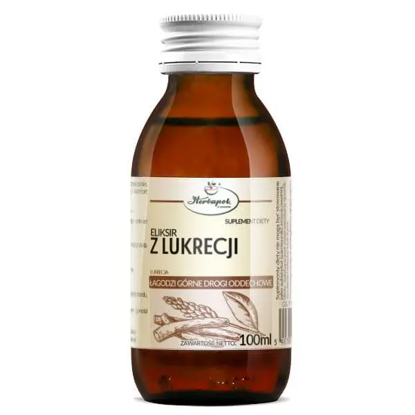 Eliksir z lukrecji 100 ml Herbapol Kraków - 1 - Apteka HIT