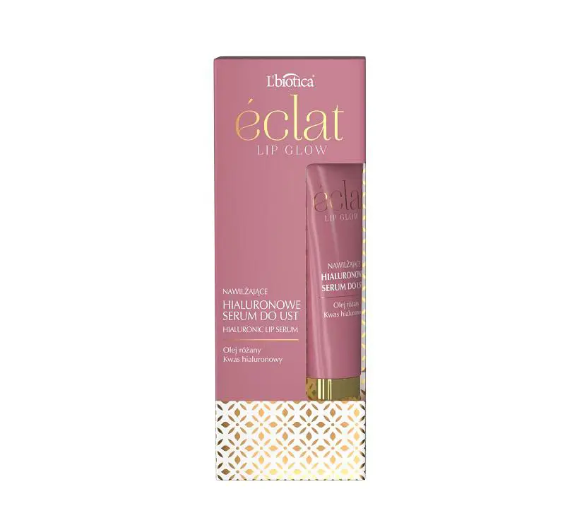 LBiotica Eclat Lip Glow Hialuronowe serum do ust 15 ml - 1 - Apteka HIT