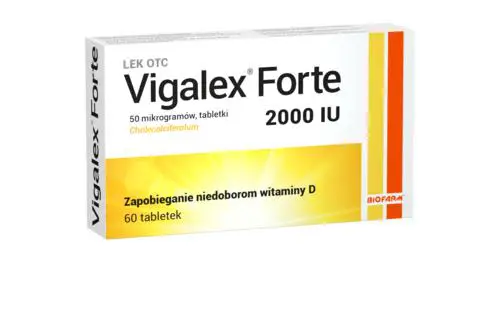 Vigalex Forte 2000 IU 60 tabletek - 1 - Apteka HIT