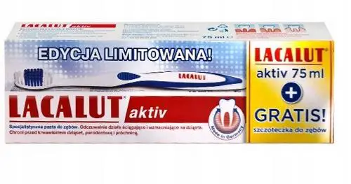 Lacalut Aktiv pasta do zębów 75 ml + szczoteczka edycja limitowana - 1 - Apteka HIT