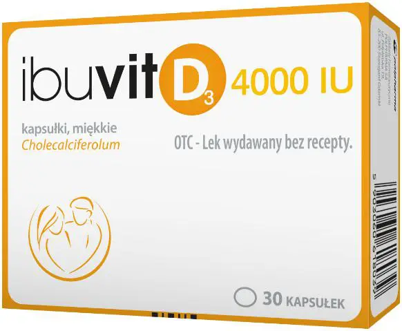 Ibuvit D3 4000 Lek 30 kapsułek - 1 - Apteka HIT