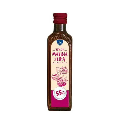 Oleofarm Syrop Malina z lipą 250 ml - 1 - Apteka HIT