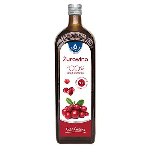 Oleofarm Sok z owoców żurawiny 490 ml - 1 - Apteka HIT