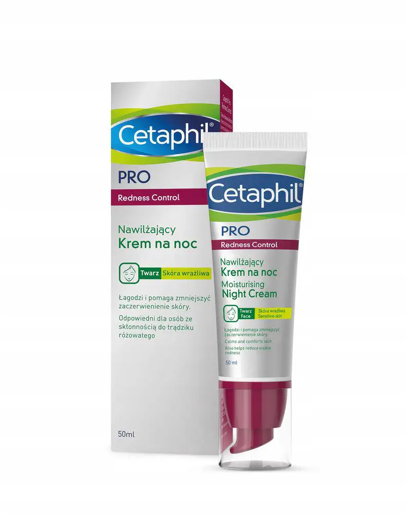 Cetaphil Pro Redness Krem nawilżający na noc 50 ml - 1 - Apteka HIT