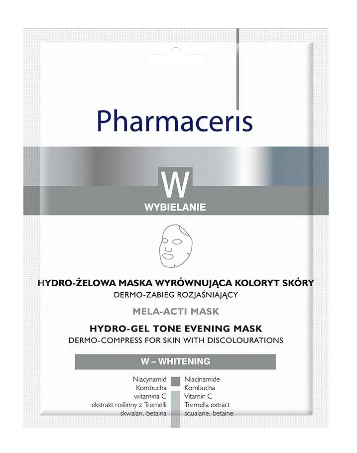 Pharmaceris W Mela-Acti Mask Hydro-żelowa masa wyrównująca koloryt skóry 1 sztuka - 1 - Apteka HIT