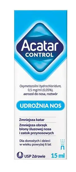 Acatar Control aerozol do nosa 15 ml - 1 - Apteka HIT