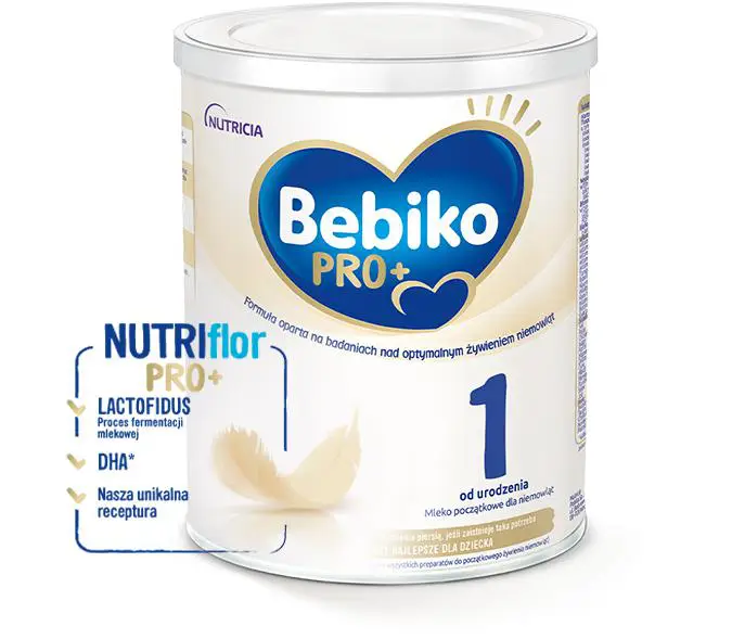 Bebiko Pro+ 1 mleko początkowe dla niemowląt od urodzenia proszek 700 g - 1 - Apteka HIT