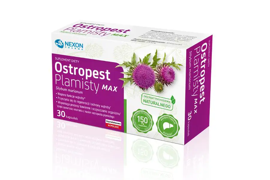 Ostropest Plamisty Max 150 mg 30 kapsułek - 1 - Apteka HIT