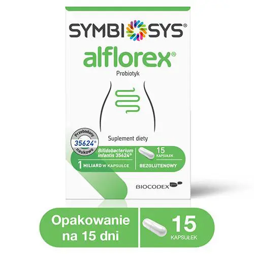 Symbiosys Alflorex 15 kapsułek - 1 - Apteka HIT