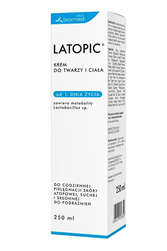 Latopic Krem do twarzy i ciała 250 ml - 1 - Apteka HIT