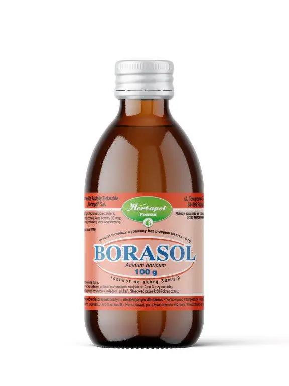 Borasol roztwór na skórę 30 mg/ g 100 g - 1 - Apteka HIT