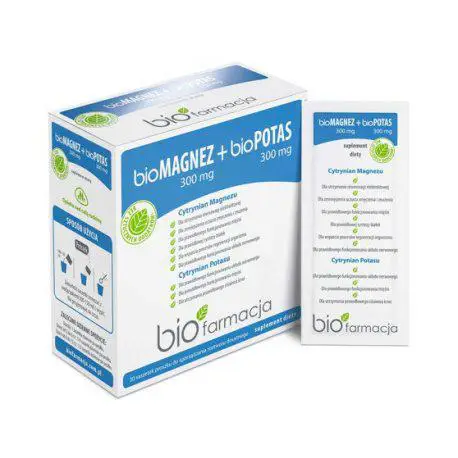 bioMagnez 500 mg 20 sasz. Bio Farmacja - 1 - Apteka HIT