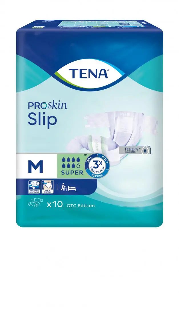 Tena Slip Proskin Super OTC Edition M 10 szt. - 1 - Apteka HIT