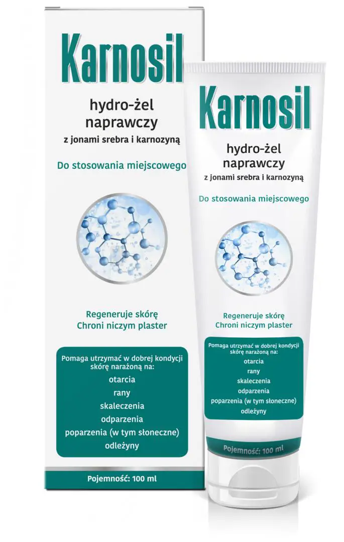 Karnosil Hydro-żel naprawczy z jonami srebra i karnozyną 100 ml - 1 - Apteka HIT