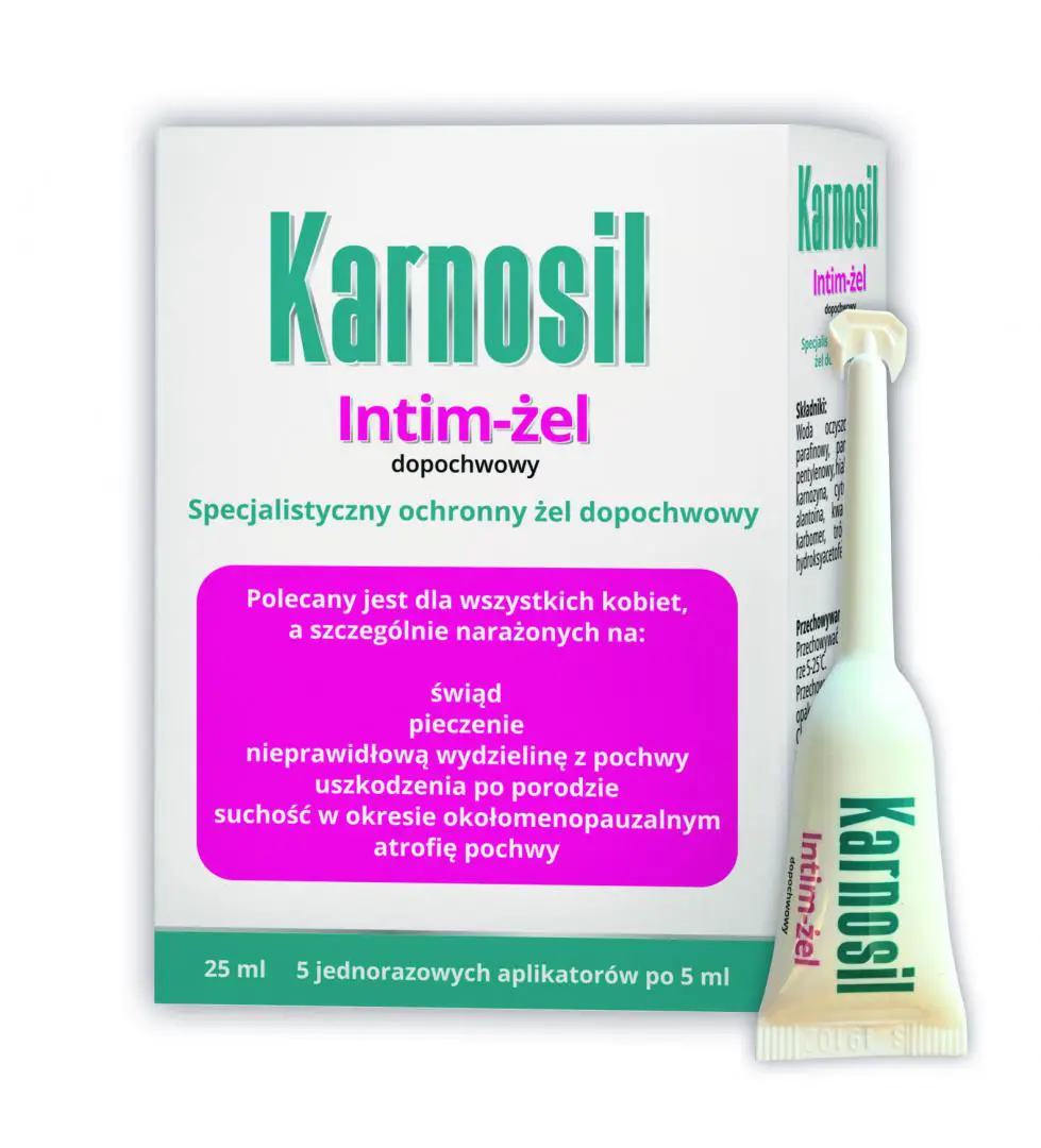 Karnosil Intim-żel dopochwowy 5 x 5 ml - 1 - Apteka HIT