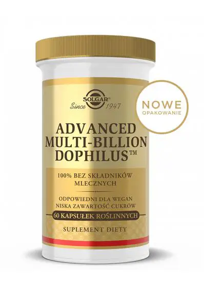 Solgar Advanced Multi-Billion Dophilus 60 kapsułek - 1 - Apteka HIT