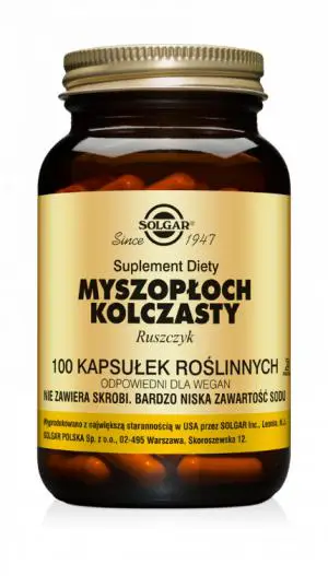 Solgar Myszopłoch Kolczasty 100 kapsułek - 1 - Apteka HIT