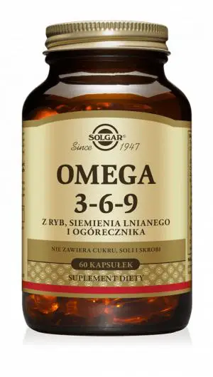 Solgar Omega 3-6-9 60 kapsułek - 1 - Apteka HIT